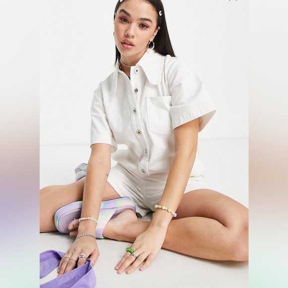 COLLUSION ASOS UTILITY PLAYSUIT - Picture 7 of 7